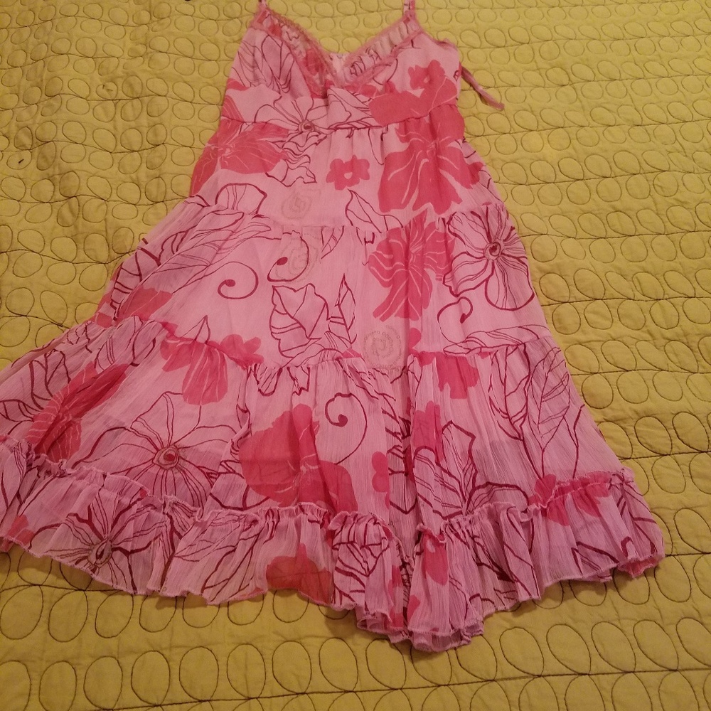 Pink Midi Sundress